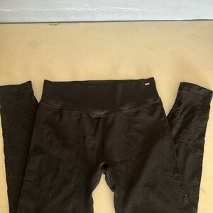 PINK Victoria's Secret Kids Black Leggings